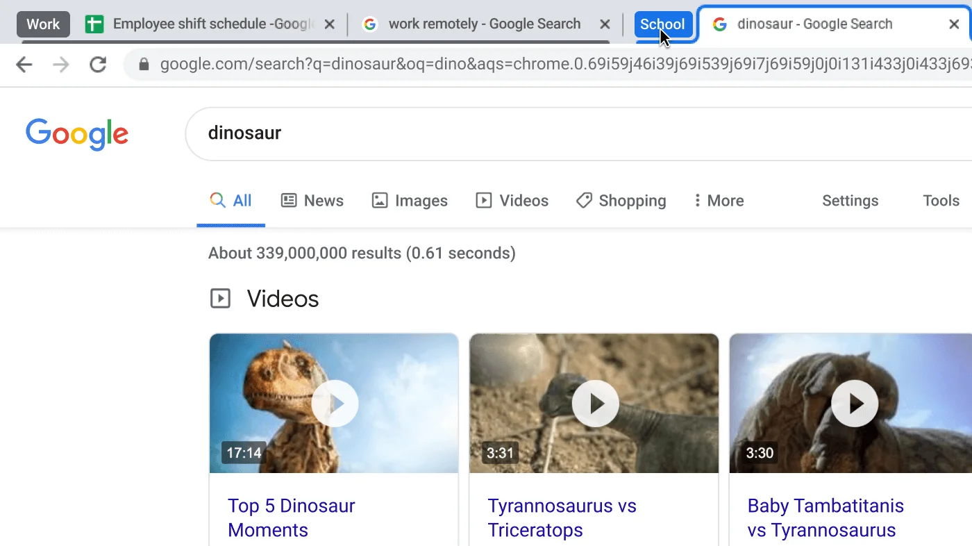 Color change of Google search results/links when logged in - Google Chrome  Community