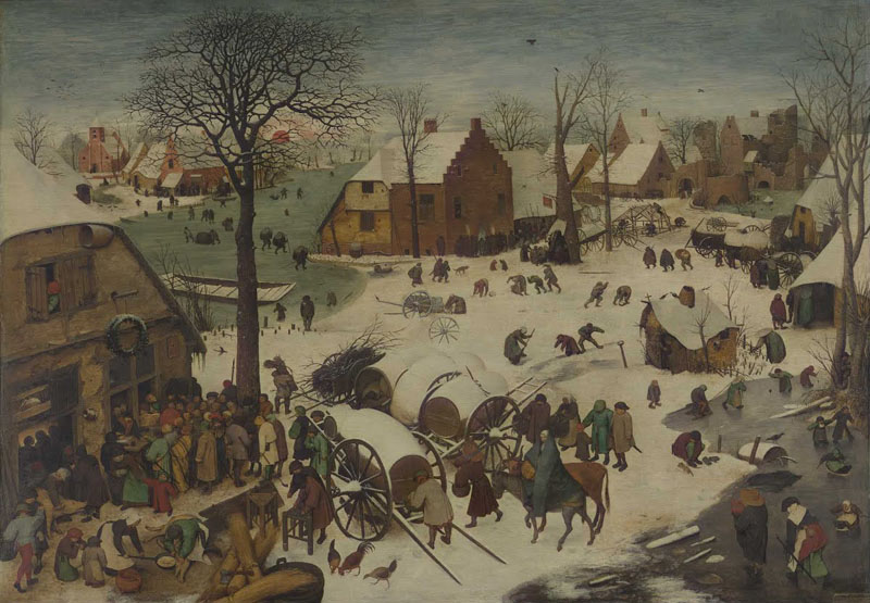Themes Close To Bruegel S Heart, Landscape With The Fall Of Icarus Painting Theme
