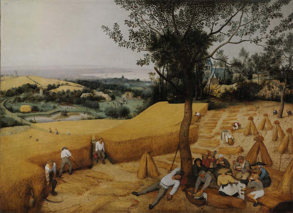 Pieter Bruegel’s Harvesters