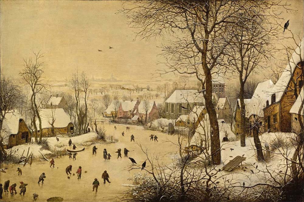 Winter Through Bruegel S Eyes Google, Landscape With The Fall Of Icarus Painting Symbolism