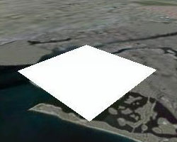 Screenshot - rectangle on map