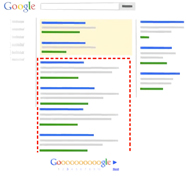  Phân biệt kết quả tìm kiếm tự nhiên và quảng cáo Google Adwords