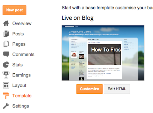 blogger template Blogger