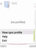 New sync profile