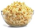 bowl of fresh popcorn 