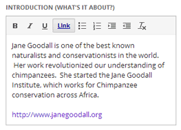 text box introduction