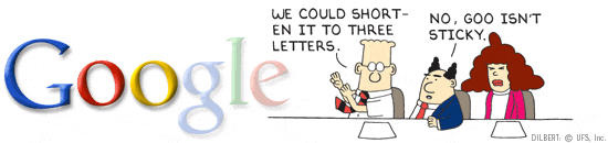 Dilbert Google Doodle