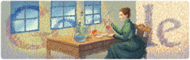 144º Aniversário de Marie Curie