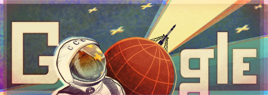 人類初の有人宇宙飛行 50 周年 by Google
