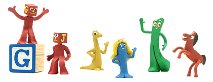gumby 2011 hp Google celebra o Dia das Crianças e 90º Aniversário de Art Clokey