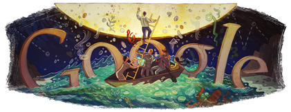 Google Doodle Italo Calvino