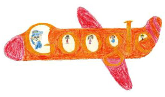 Doodle 4 Google Winner Annie Coyle 'Flying High'