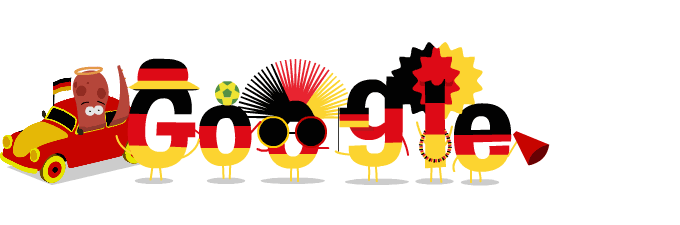 Google-Doodle: Deutschland ist Fußball-Weltmeister 2014