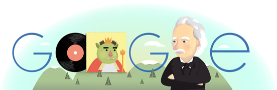 172e anniversaire de la naissance d'Edvard Grieg