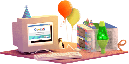 17° anniversario della nascita di Google
