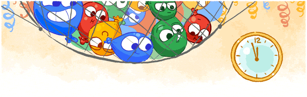 Happy New Year's Eve from Google!