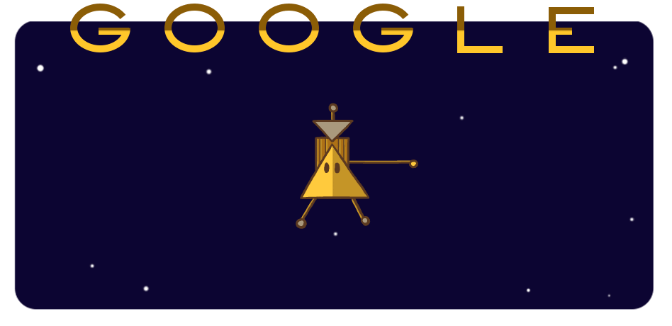 המחווה של גוגל היום לחללית קאסיני באנימציית הדודל