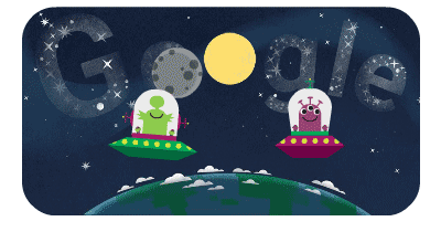 This is today's Google doodle commemorating the eclipse