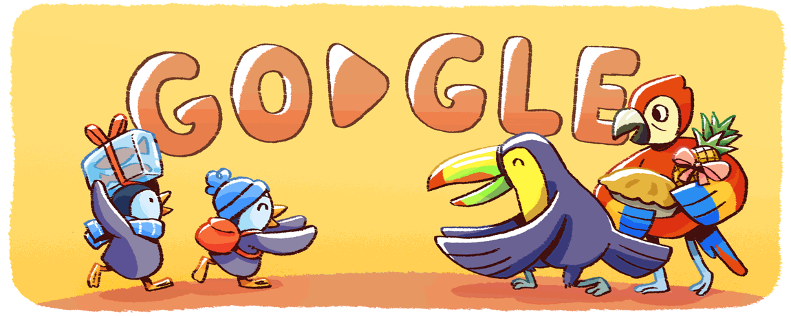 What was the Google Doodle on 4 December 2017?