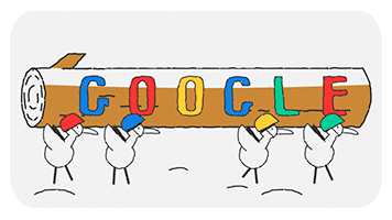 Google Doodles: Doodle Slides Into Luge Competition for Snow Game Day 5