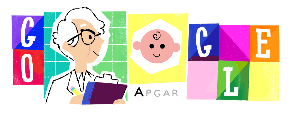 Dr Virginia Apgar 109th Birthday