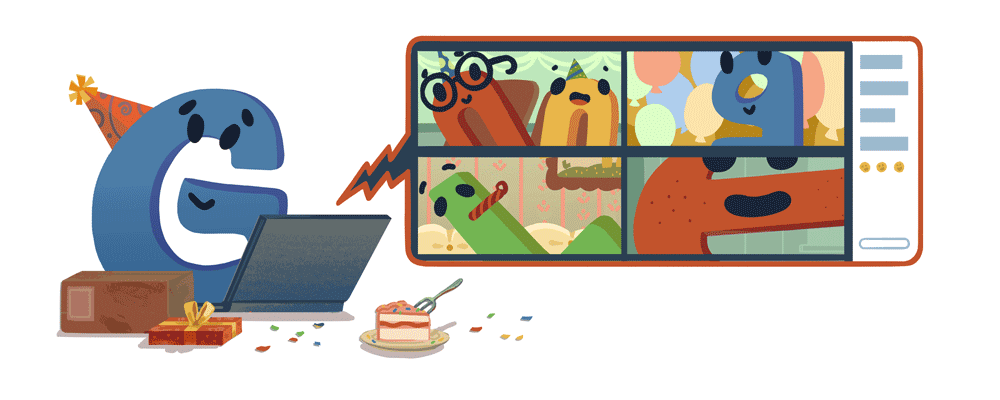 22.º aniversario del nacimiento de Google