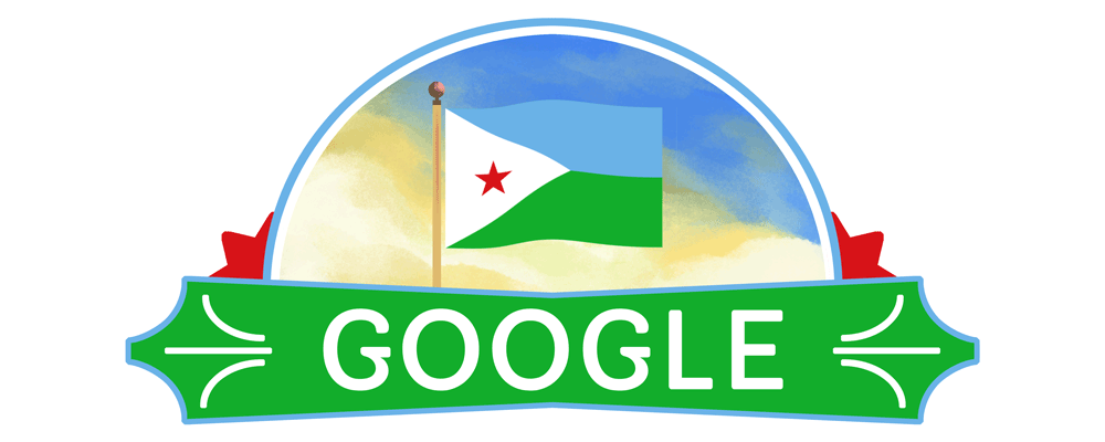 Djibouti Independence Day 2021 Doodle - Google Doodles