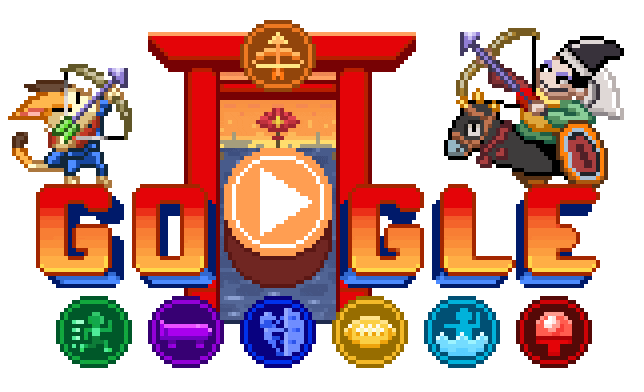 Google doodle champion island games
