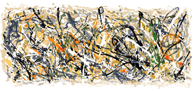 Jackson Pollock's Birthday - Courtesy of the Pollock-Krasner Foundation
