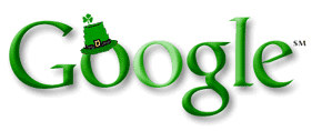 Google de ziua Sfantului Patrick