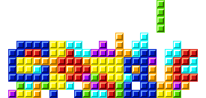 Tetris Google logo