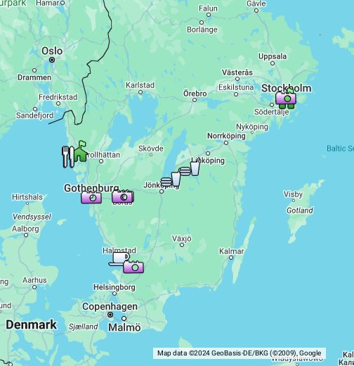 Luleã¥ Karta Sverige | Sverigekarta