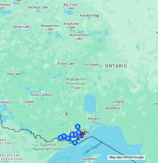 thunder bay ontario map Thunder Bay Ontario Google My Maps thunder bay ontario map