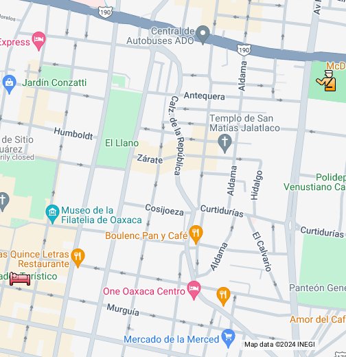 Travel Notes: La Carrera Panamericana - Google My Maps