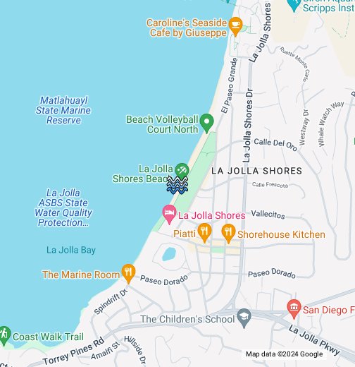 La Jolla Hotel Maps