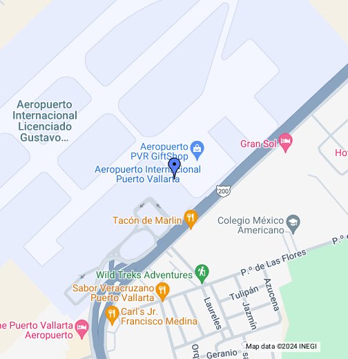 Puerto Vallarta International Airport Google My Maps