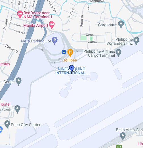 Naia Ninoy Aquino Internationa Airport Google My Maps
