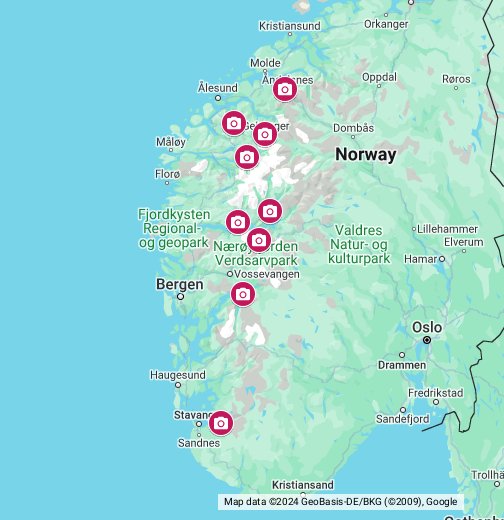 google norge kart Fjord Guide Google My Maps google norge kart