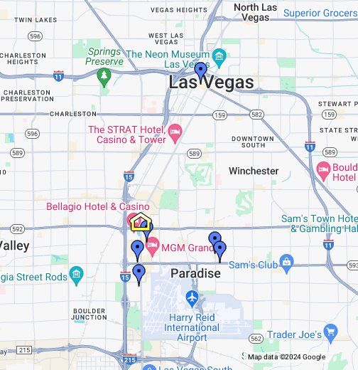 Las Vegas Strip Map (2023) Updated | arnoticias.tv