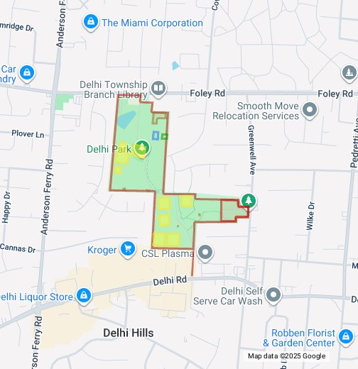Delhi Park Field Map Delhi Park - Google My Maps