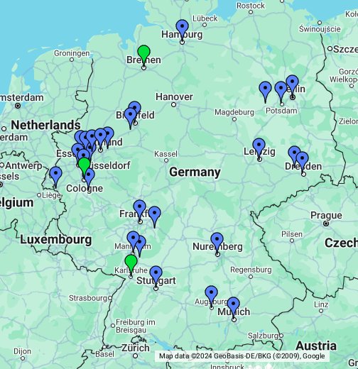 maps deutschland karte Streetview in Deutschland   Google My Maps