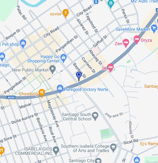 santiago city isabela map Ucpb Santiago Branch Google My Maps santiago city isabela map
