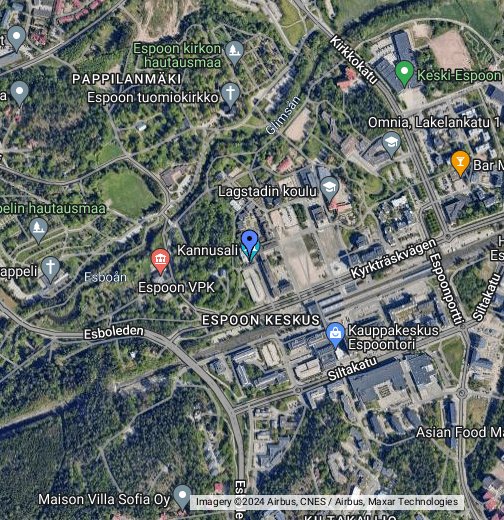 Ryubukanin harjoitukset - Google My Maps
