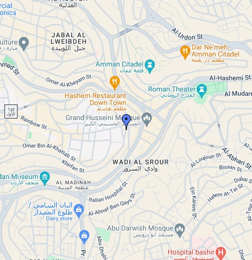 Amman Google My Maps