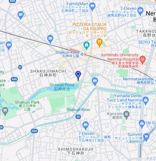 Shakujii Koen Park Nerima Ward Tokyo Google My Maps