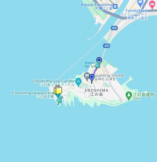 江ノ島 Google My Maps