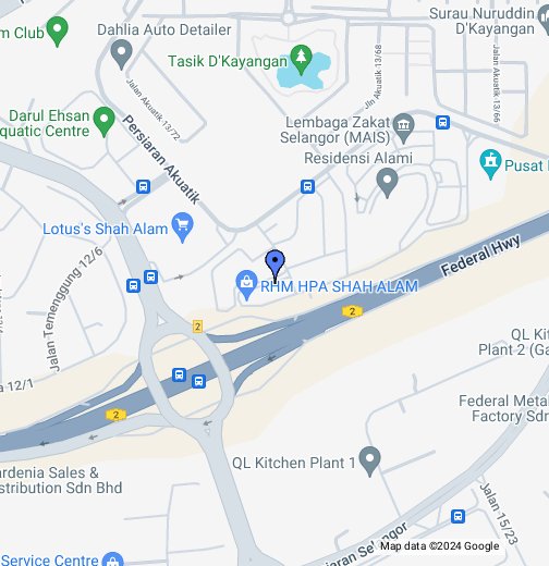 Ttdi Adina Google My Maps