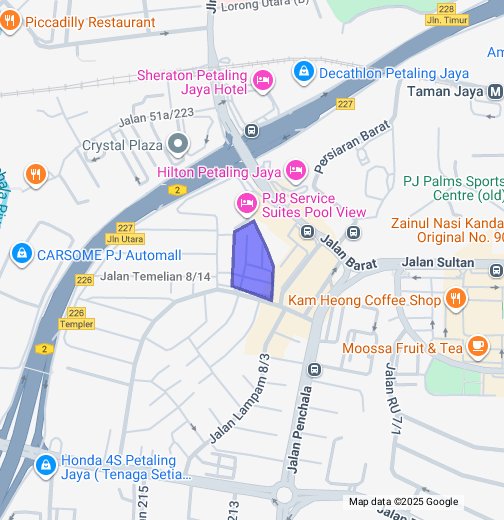 PJ8 Avenue 012-2338525 - Google My Maps