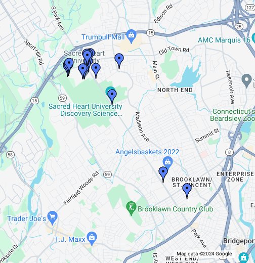 Sacred Heart University Housing & Residential Life - Google My Maps