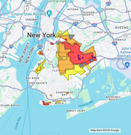 Brooklyn Safety Map Google My Maps
